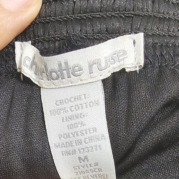 Charlotte Russe Black Lace Shorts - Picture 4 of 4